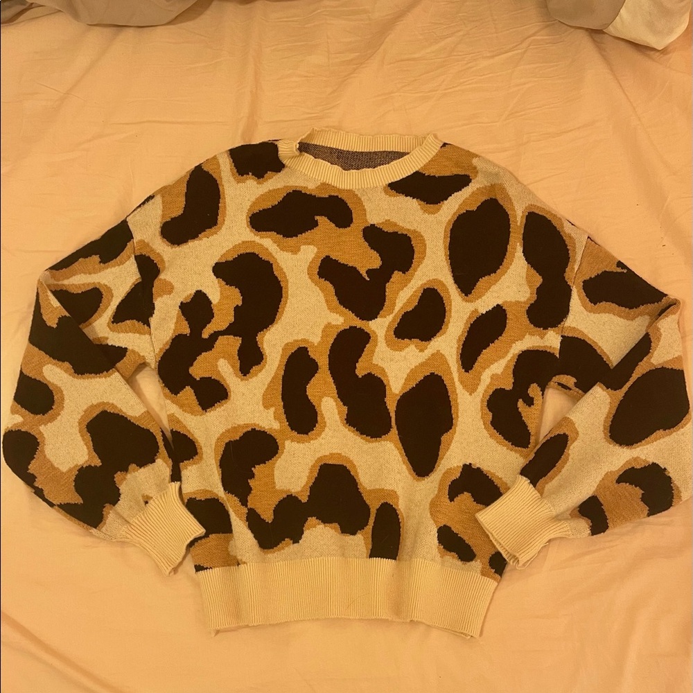 Printed Sweater